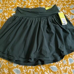 all in motion Olive Green Skater Skirt with Flared Hem